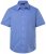 Men+ 756 Kortermet Business-skjorte med klassisk krage Lyseblå - Skjorter - Store skjorter - 2XL-8XL