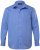 Men+ 757 Langermet Business-skjorte med åpen krage Lyseblå - Skjorter - Store skjorter - 2XL-8XL