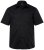 Men+ 758 Kortermet Business-skjorte med åpen krage Svart - Skjorter - Store skjorter - 2XL-8XL