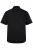 Men+ 758 Kortermet Business-skjorte med åpen krage Svart - Skjorter - Store skjorter - 2XL-8XL