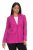 Ulla Popken 830767 Blazer i krøllet struktur Magenta - Blazere - Blazere i store størrelser for dame