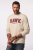 JP1880 T-Shirt Long Sleeve Hawk Off-White TALL - HERREKLÆR MT-6XLT - Klær for høye menn