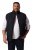 Men+ 578 Quiltet vest med ståkrage Mørkeblå - Jakker - Store jakker - 2XL-12XL