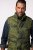JP1880 831610 Quiltet vest i kamuflasje Grønn - Jakker - Store jakker - 2XL-12XL