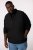 STHUGE 831824 Quiltet vest i resirkulert materiale Svart - Jakker - Store jakker - 2XL-12XL