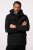 JP1880 832202 Feltjakke med hette Svart TALL - TALL jakker - TALL jakker med ekstra lengde