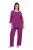 Ulla Popken 833660 Pyjamas Fiolett - Pyjamas/Loungewear - 