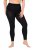 Ulla Popken 833806 Strømpeleggings 200 den Svart - Strømpebukser & sokker - 