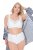 Ulla Popken 834307 Formende truser med blonder Benhvit - Shapewear - 
