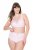 Ulla Popken 834307 Formende truser med blonder Rosa - Shapewear - 