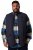 Men+ 464 Quiltet vest med collegekrage Mørkeblå - Jakker - Store jakker - 2XL-12XL