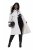 Ulla Popken 834990 Trenchcoat Taupe - Frakker - Kåper i store størrelser