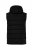 Men+ 442 Quiltet vest med hette og trykk Svart - Jakker - Store jakker - 2XL-12XL