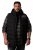 Men+ 442 Quiltet vest med hette og trykk Svart - Jakker - Store jakker - 2XL-12XL