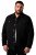 Men+ 446 Jeansjakke med brystlommer Svart - Jakker - Store jakker - 2XL-12XL