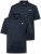 Men+ 266 Pikéskjorte bellyfit Mørkeblå 2-pakning - Polo- & piqueskjorter - Poloskjorte i store størrelser - 2XL-8XL