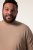 Men+ 276 T-skjorte med rund hals Sand - T-skjorter - Store T-skjorter - 2XL-14XL