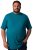 Men+ 276 T-skjorte med rund hals Gråblå - T-skjorter - Store T-skjorter - 2XL-14XL