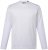 Men+ 307 Langermet T-skjorte Hvit - T-skjorter - Store T-skjorter - 2XL-14XL