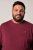 Men+ 307 Langermet T-skjorte Aubergine - T-skjorter - Store T-skjorter - 2XL-14XL