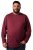 Men+ 307 Langermet T-skjorte Aubergine - T-skjorter - Store T-skjorter - 2XL-14XL