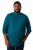 Men+ 307 Langermet T-skjorte Gråblå - T-skjorter - Store T-skjorter - 2XL-14XL