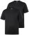 Men+ 311 T-skjorte bellyfit Svart 2-pakning - T-skjorter - Store T-skjorter - 2XL-14XL