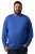 Men+ 313 Langermet T-skjorte bellyfit Koboltblå - T-skjorter - Store T-skjorter - 2XL-14XL