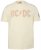 JP1880 836411 AC/DC Classic Logo T-skjorte Sandgrå - Band T-skjorter - Band-t-skjorter i store størrelser