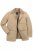 JP1880 836628 Quiltet jakke i westernstil Mørkebeige - Jakker - Store jakker - 2XL-12XL
