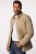 JP1880 836628 Quiltet jakke i westernstil Mørkebeige - Jakker - Store jakker - 2XL-12XL