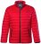 Boston Park 638 Quiltet jakke bellyfit med ståkrage Rød - Jakker - Store jakker - 2XL-12XL