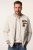 JP1880 836786 Collegejakke med emblem Benhvit - Jakker - Store jakker - 2XL-12XL