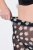 Ulla Popken 836803 Blomstrete antignagshorts Svart - Antignagshorts - 