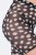 Ulla Popken 836803 Blomstrete antignagshorts Svart - Antignagshorts - 