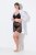 Ulla Popken 836805 Prikkete antignagshorts Svart - Antignagshorts - 