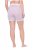 Ulla Popken 836805 Prikkete antignagshorts Hvit - Antignagshorts - 