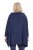 Ulla Popken 837190 Loungeponcho med hette Mørklilla - Pyjamas/Loungewear - 
