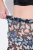 Ulla Popken 837676 Mønstrede antignagshorts Svart - Antignagshorts - 