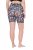 Ulla Popken 837676 Mønstrede antignagshorts Svart - Antignagshorts - 