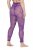 Ulla Popken 837935 Mønstrede strømpeleggings Fiolett - Strømpebukser & sokker - 