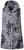 Ulla Popken 838435 Lang quiltet vest med trykk Svart - Vester - 
