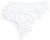Ulla Popken 838637 Stringtruser 3-pakning Hvit - Truser - 