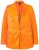 Ulla Popken 839607 Blazer i sateng med trykk Lys oransje - Blazere - Blazere i store størrelser for dame