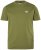 Men+ 682 T-skjorte Bølge Khakigrønn - T-skjorter - Store T-skjorter - 2XL-14XL