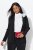 Ulla Popken 839843 Plissert blazer Svart - Blazere - Blazere i store størrelser for dame