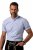 JP1880 Shirt Traditional Short Sleeve Checked Light Blue - Skjorter - Store skjorter - 2XL-8XL