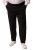 Men+ 207 Bilbao Flexlastic Jersey-chinos Svart - Dresser og blazere - Dresser i store størrelser