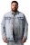 Men+ 394 Jeansjakke med brystlommer Lyseblå - Jakker - Store jakker - 2XL-12XL