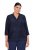 Ulla Popken 841127 Bluse Mørkeblå - Bluser - Bluser i store størrelser til hverdag